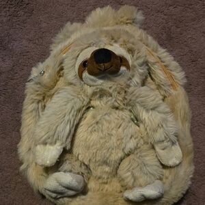 Plush Sloth Childs Play Backpack